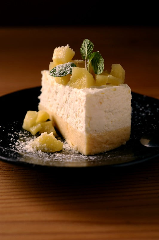 淡雪林檎のチーズケーキ