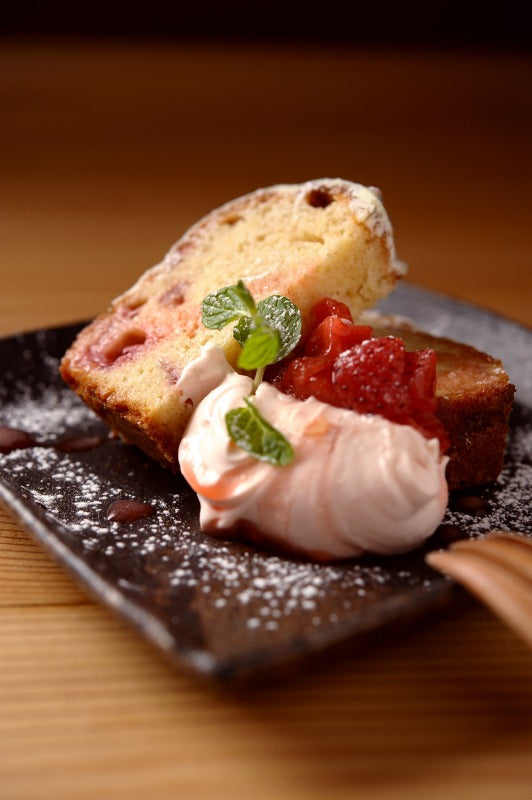 あまおう苺のパウンドケーキ