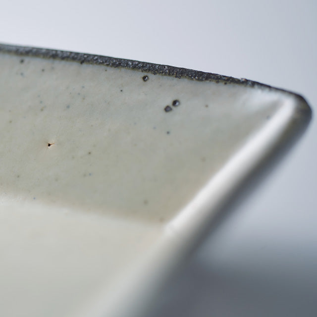 白灰 長角深皿 – TOU