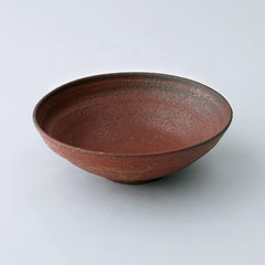 鉄赤　小鉢16cm