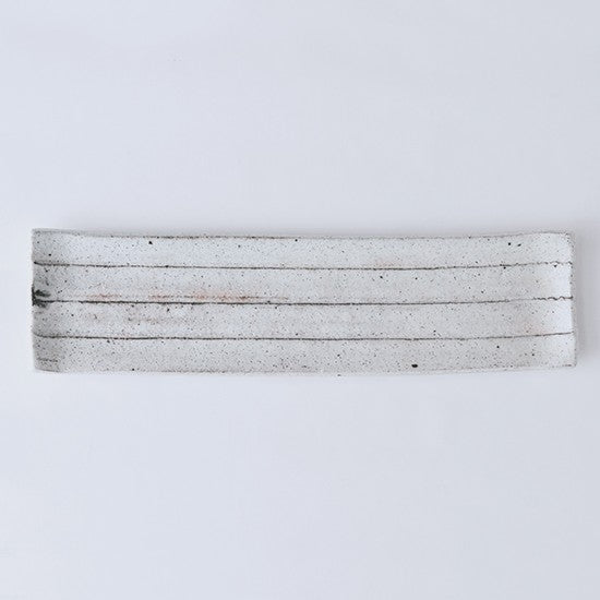 白萩角皿 白萩 細長皿 – TOU