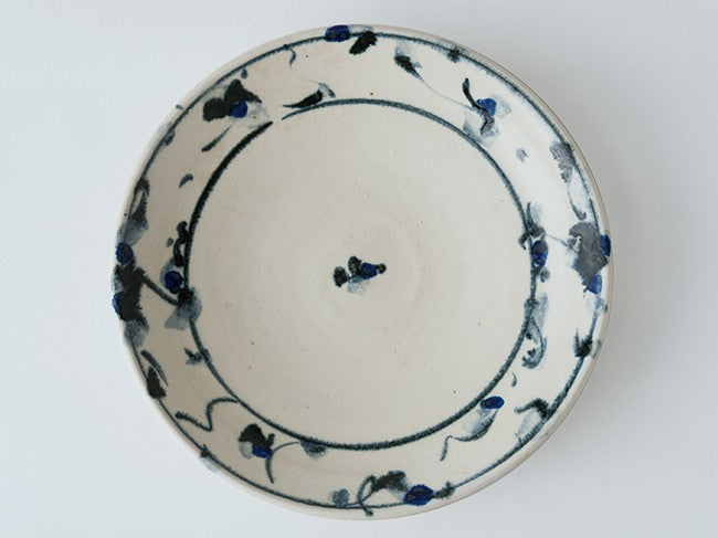 呉須絵 8 寸皿 – TOU